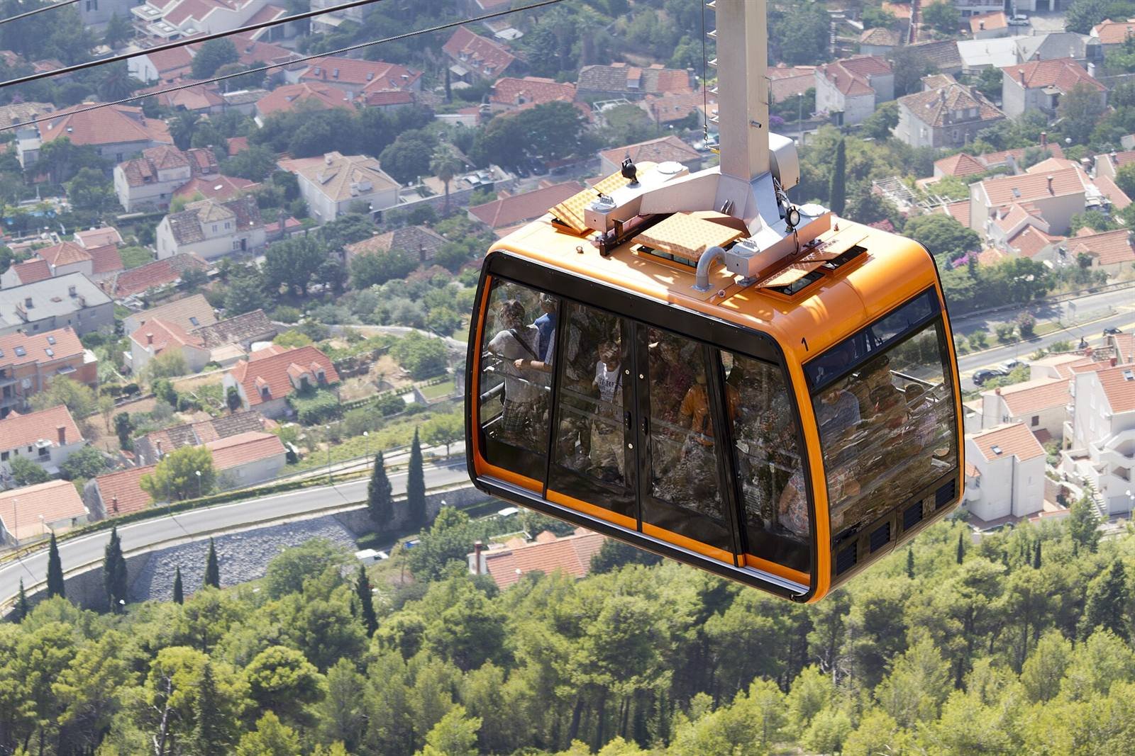 Cable car and Mount Srđ · 0.2 km